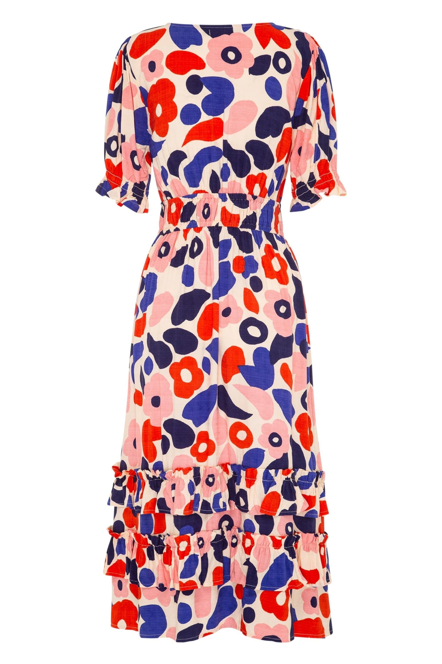 W22A Vivienne Dress In Geranium 8 W22A Vivienne Dress In Geranium