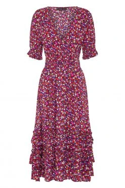 W22A Vivienne Dress In River Birch Dresses