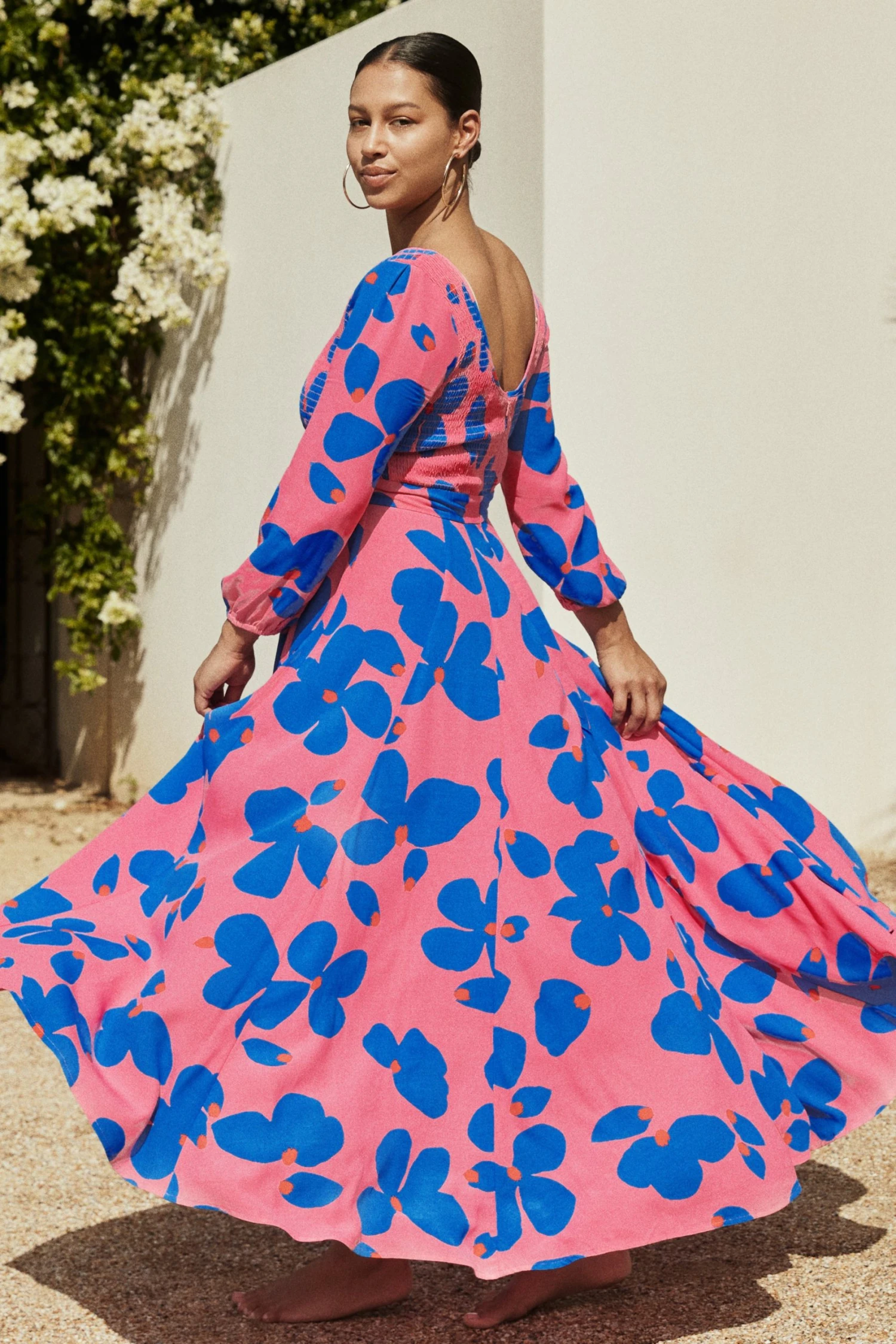 W22D Carly Dress In Sapphire Rose 5 W22D Carly Dress In Sapphire Rose