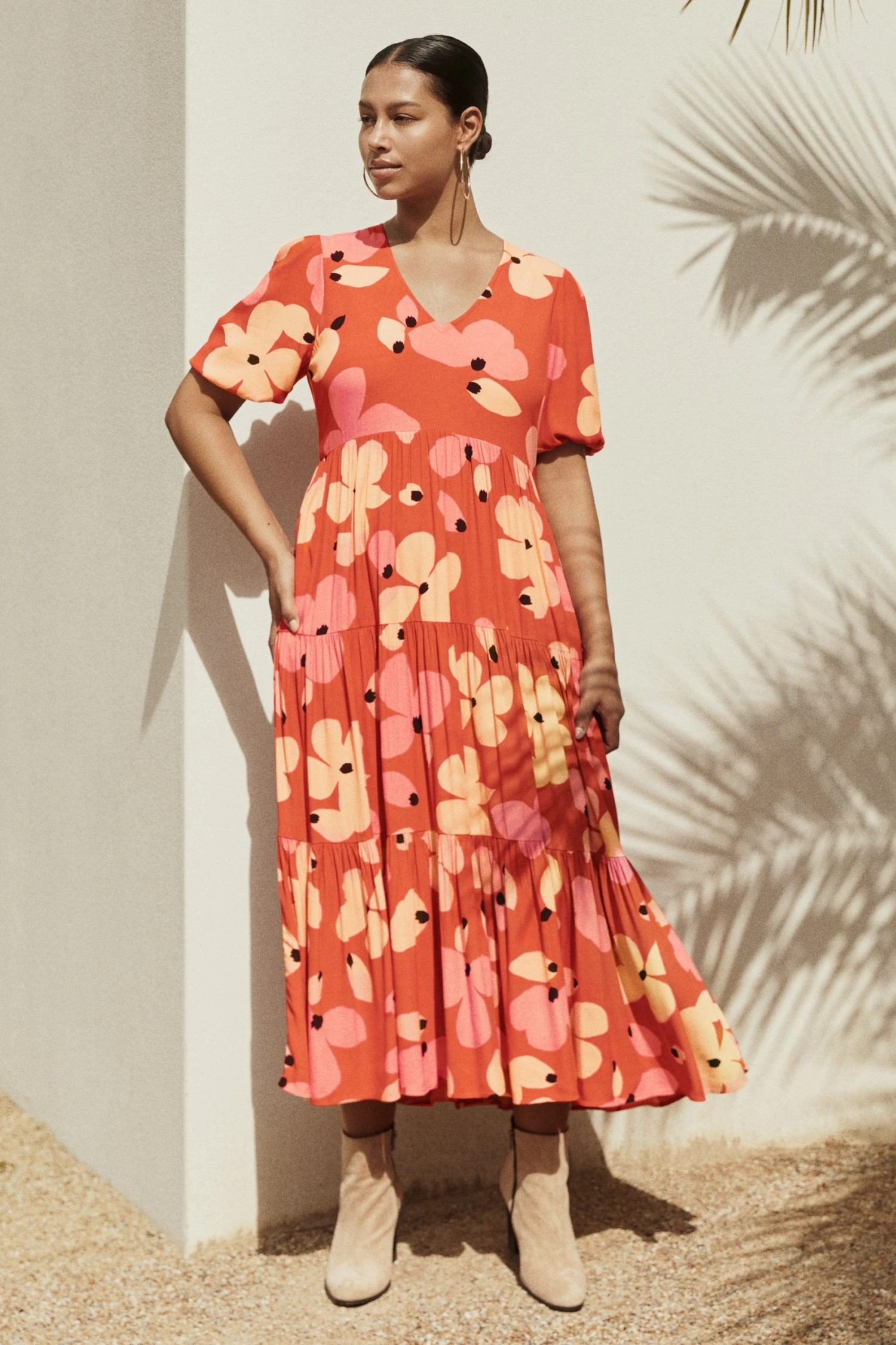 W22D New Mae Dress In Fire Bloom 3 W22D New Mae Dress In Fire Bloom