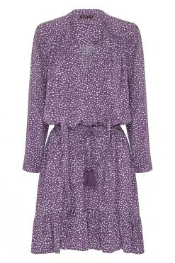 W22D New Alice Dress In Grape Vine