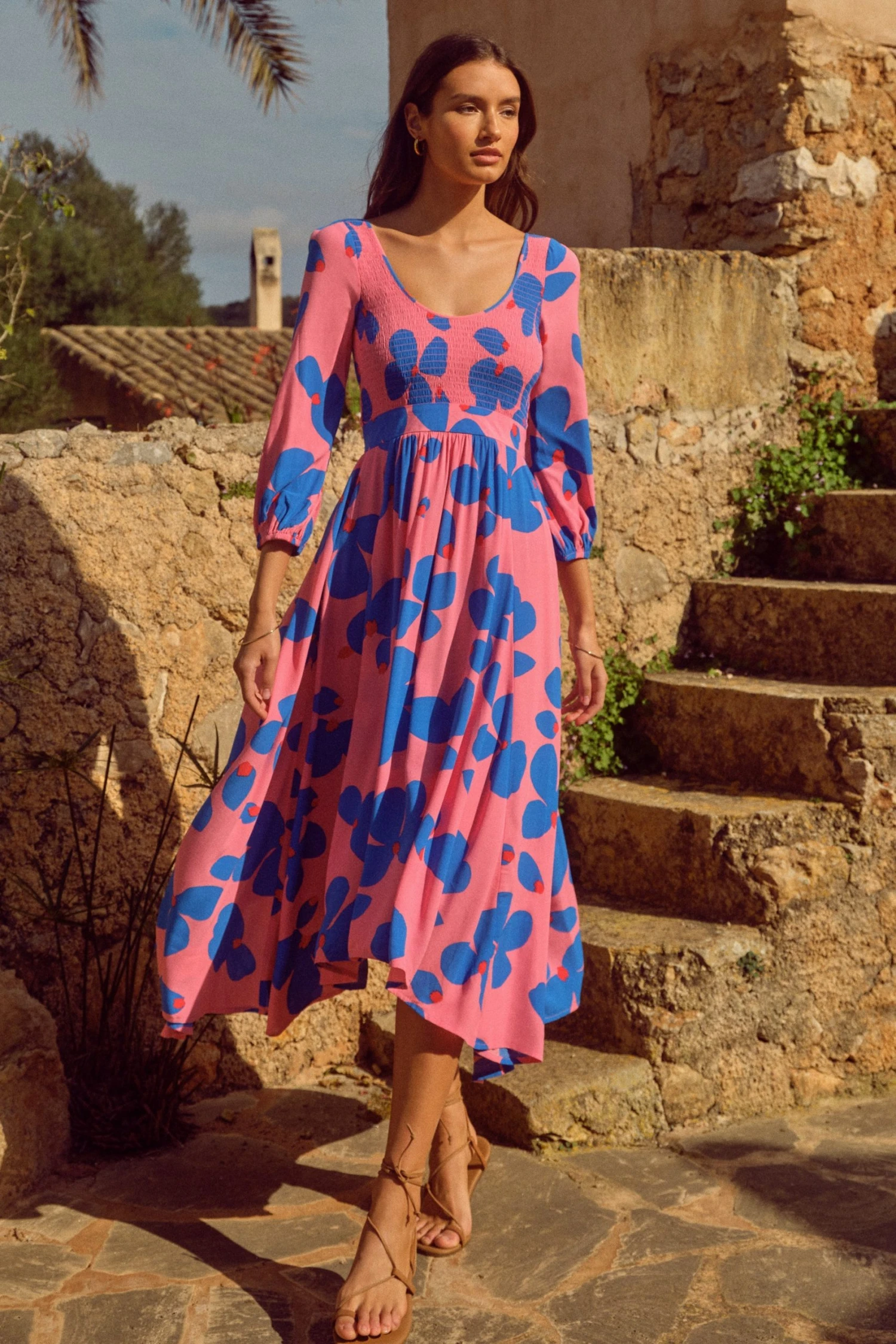 W22D Carly Dress In Sapphire Rose 8 W22D Carly Dress In Sapphire Rose