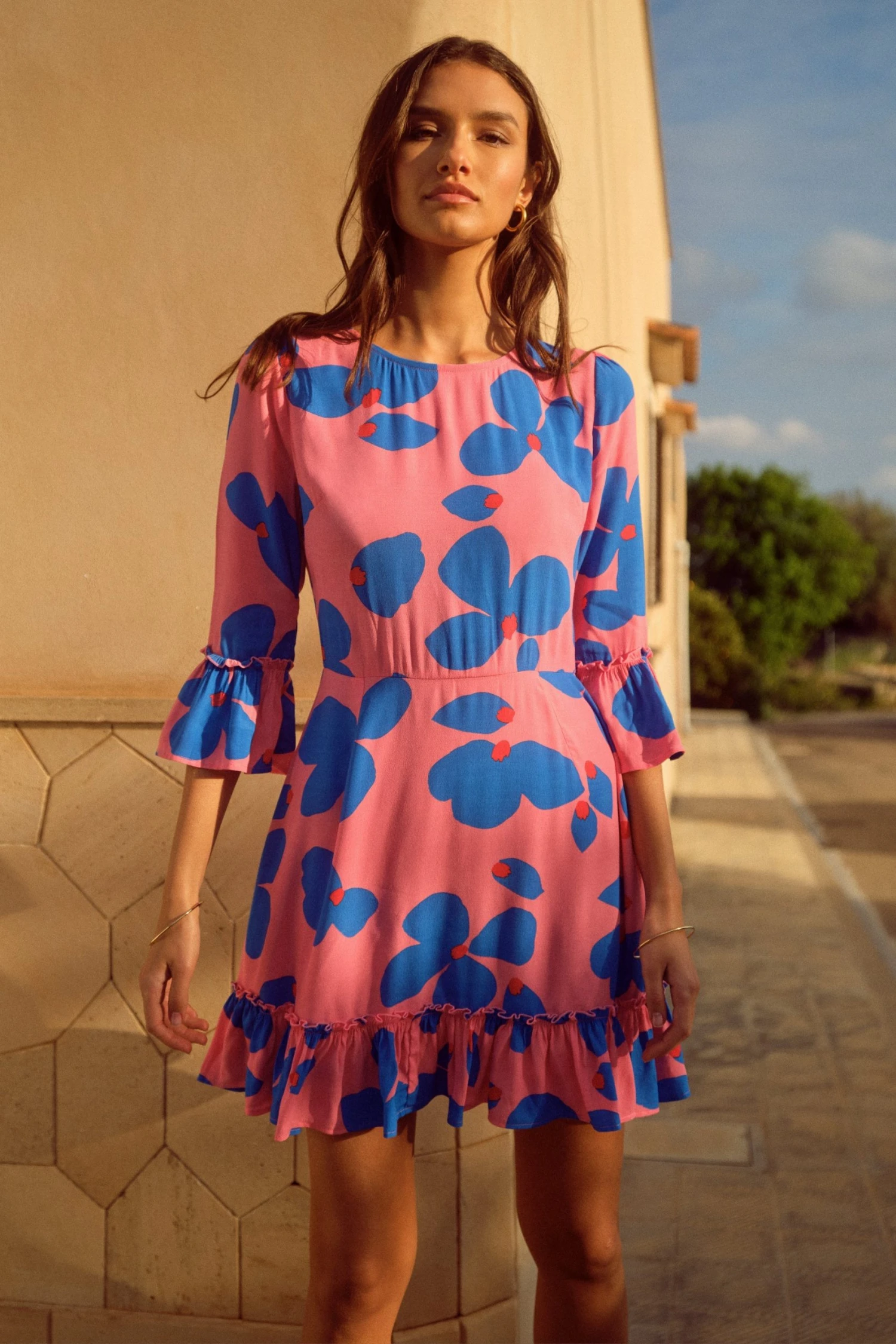 W22D Ellie Dress In Sapphire Rose 5 W22D Ellie Dress In Sapphire Rose