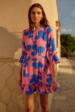 W22D Ellie Dress In Sapphire Rose 14 W22D Ellie Dress In Sapphire Rose