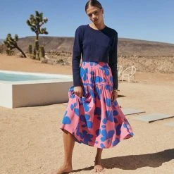 W22D New Kasia Skirt In Sapphire Rose 13 W22D New Kasia Skirt In Sapphire Rose