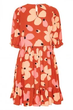 W22D Lottie Mini Dress In Fire Bloom 12 W22D Lottie Mini Dress In Fire Bloom