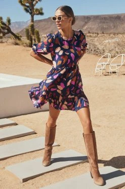 W22D New Lottie Mini Dress In Mojave