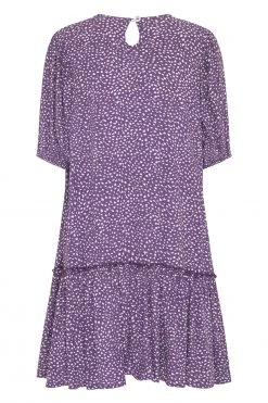 W22D Rosa Dress In Grape Vine