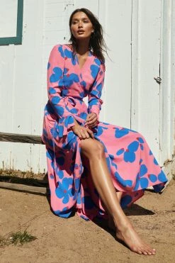 W22D Tamara Dress In Sapphire Rose 5 W22D Tamara Dress In Sapphire Rose