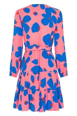 W22D Valerie Mini Dress In Sapphire Rose New