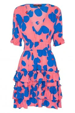 W22D New Vivienne Mini Dress In Sapphire Rose