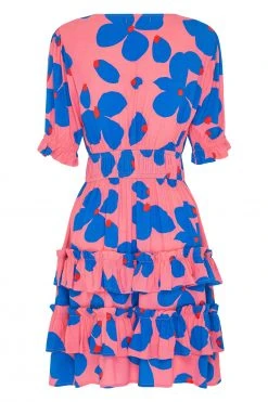 W22D New Vivienne Mini Dress In Sapphire Rose