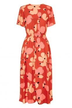 W22D Zuri Dress In Fire Bloom 18 W22D Zuri Dress In Fire Bloom