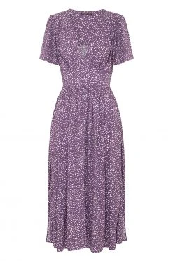 W22D Zuri Dress In Grape Vine
