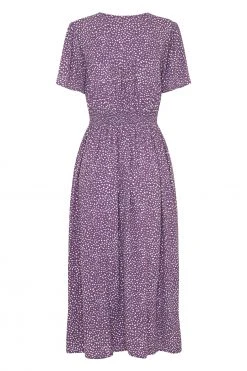 W22D Zuri Dress In Grape Vine