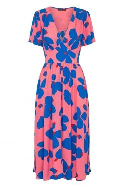 W22D Zuri Dress In Sapphire Rose New
